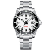 PHOIBOS LEVIATHAN 200M Automatic Diver Watch PY050E White
