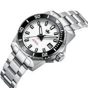 PHOIBOS LEVIATHAN 200M Automatic Diver Watch PY050E White
