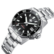 PHOIBOS LEVIATHAN 200M Automatic Diver Watch PY054C Black