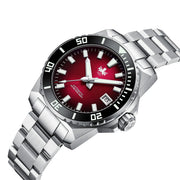 PHOIBOS LEVIATHAN 200M Automatic Diver Watch PY054D Red