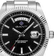 GANT Fairfax – 41mm – Day-Date – 100M – Stainless Steel – Black Dial – New