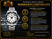 PHOIBOS LEVIATHAN 200M Automatic Diver Watch PY050E White