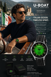 U-Boat 2031 Mens Watch Darkmoon Anniversary Capsoil 46mm 5AT