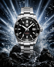 PHOIBOS LEVIATHAN 200M Automatic Diver Watch PY054C Black