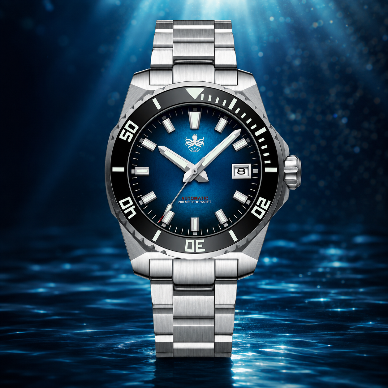PHOIBOS LEVIATHAN PY054B Ready To Ship 2-3 days 5yr warranty by FTG Watches
