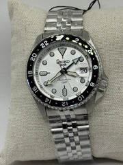 Seiko 5 Sports GMT SSK033 – Silver Dial / Blue &amp; Black GMT
