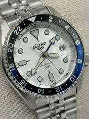 Seiko 5 Sports GMT SSK033 – Silver Dial / Blue &amp; Black GMT