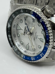 Seiko 5 Sports GMT SSK033 – Silver Dial / Blue &amp; Black GMT