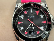 Gucci Dive – Pink/Black Dial – Swiss Made – 200M