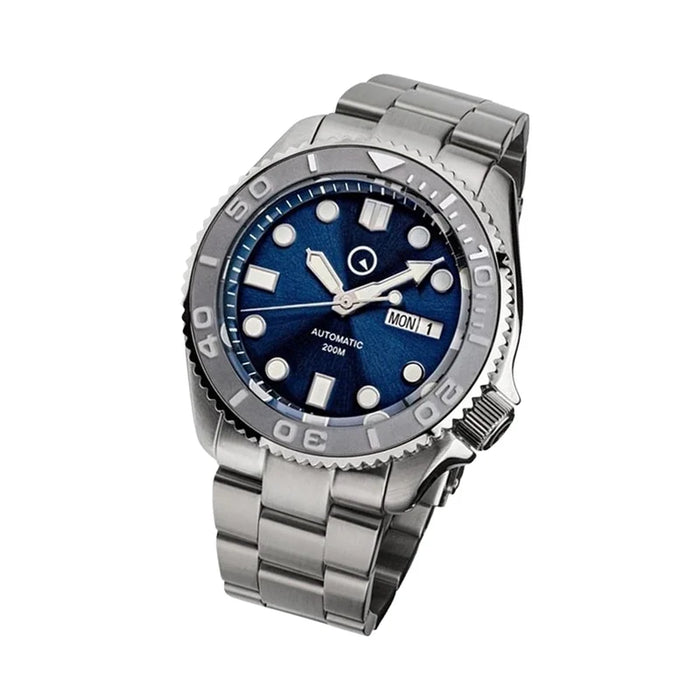 Islander ISL-18 – Radiant Blue Dial Automatic Dive Watch – 200M