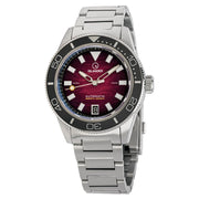 Islander Bayport ISL-310 – Maroon Wave Dial – 200M Automatic Dive Watch