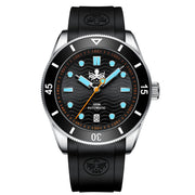 PHOIBOS WAVE MASTER PY010CR 300M Automatic Dive Watch Black