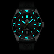 PHOIBOS WAVE MASTER PY010CR 300M Automatic Dive Watch Black