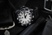 PHOIBOS LEVIATHAN PY032E DLC 500M Automatic Diver Watch – White