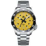 PHOIBOS Apollo PY056F – Yellow – 200M Automatic Diver "High Beat" Movement