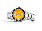Ratio FreeDiver RTF034 Sapphire Stainless Steel Yellow Dial Quartz 200M Men's Watch view 5