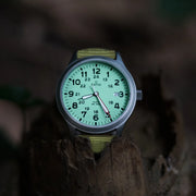 Ratio Quest RTQ015 100M Sapphire Quartz “Lewis &amp; Clark Edition” Men's Field Watch