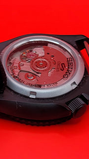 Seiko 5 Sports “Stealth Black” Automatic Diver Style