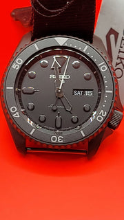 Seiko 5 Sports “Stealth Black” Automatic Diver Style