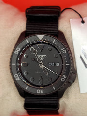 Seiko 5 Sports “Stealth Black” Automatic Diver Style