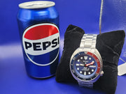 Seiko Prospex SRPE99K1 "PADI Turtle" Automatic Diver – Pepsi Bundle