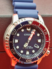 Citizen Promaster Eco-Drive Diver 200m “Pepsi” Reference: BN0159-18X / Caliber E168