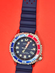 Citizen Promaster Eco-Drive Diver 200m “Pepsi” Reference: BN0159-18X / Caliber E168