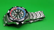 Citizen Promaster Eco-Drive GMT Diver B877-R012835 — commonly nicknamed the “Promaster GMT Pepsi.”