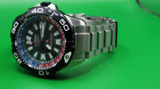 Citizen Promaster Eco-Drive GMT Diver B877-R012835 — commonly nicknamed the “Promaster GMT Pepsi.”
