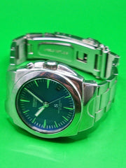 Seiko Kinetic “S” Ref. 5M63-0A30  Blue Sunburst Dial – Early 2000s Japanese Kinetic Classic
