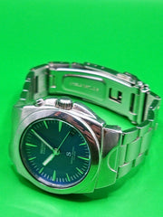 Seiko Kinetic “S” Ref. 5M63-0A30  Blue Sunburst Dial – Early 2000s Japanese Kinetic Classic