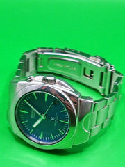 Seiko Kinetic “S” Ref. 5M63-0A30  Blue Sunburst Dial – Early 2000s Japanese Kinetic Classic