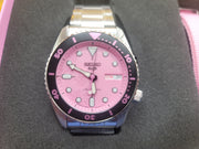 Seiko SRPM07 Pink Panther Limited Edition Numbered In Stock Ready to Ship