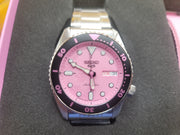 Seiko SRPM07 Pink Panther Limited Edition Numbered In Stock Ready to Ship