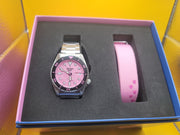 Seiko SRPM07 Pink Panther Limited Edition Numbered In Stock Ready to Ship