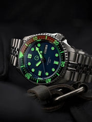 Islander ISL-19 Automatic Dive Watch – Pepsi Bezel
