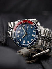 Islander ISL-19 Automatic Dive Watch – Pepsi Bezel