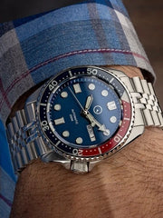 Islander ISL-19 Automatic Dive Watch – Pepsi Bezel
