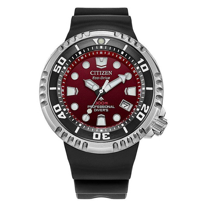 Citizen Promaster E365 Sea BN1024-01Z – Professional 300M Eco-Drive Diver – Red Gradient Dial