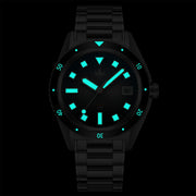 PHOIBOS Argo 200M Automatic Diver Watch PY052F Spiral Sunray Yellow