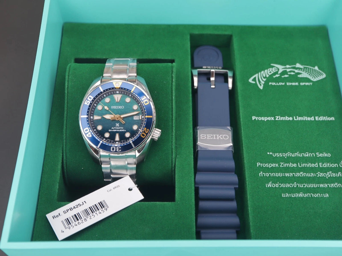 SEIKO PROSPEX SPB425J1  "EMERALD ZIMBE" Thailand Exclusive
